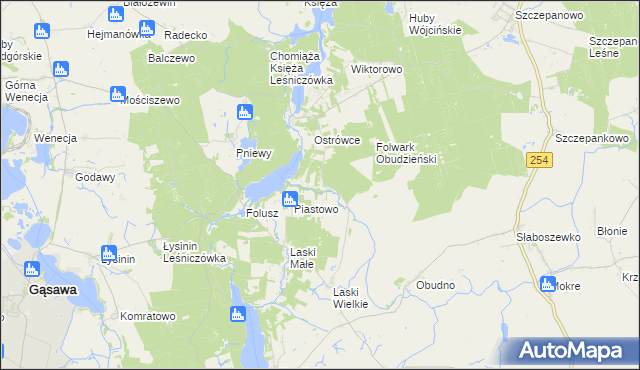 mapa Rozalinowo, Rozalinowo na mapie Targeo