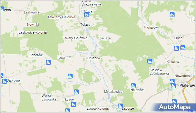 mapa Rusków, Rusków na mapie Targeo