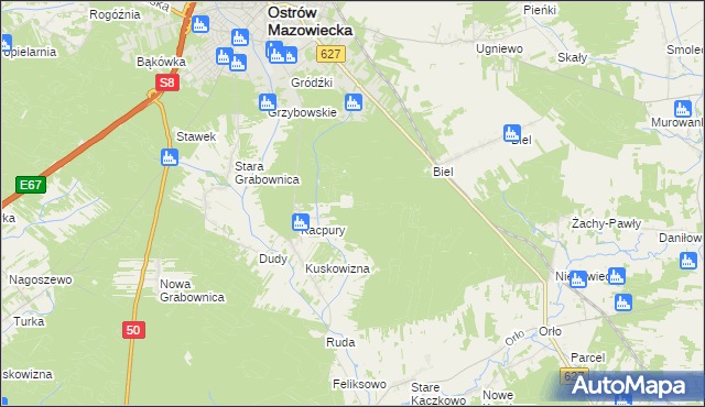 mapa Sagaje, Sagaje na mapie Targeo