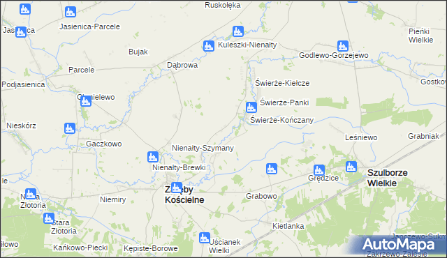 mapa Skłody-Piotrowice, Skłody-Piotrowice na mapie Targeo