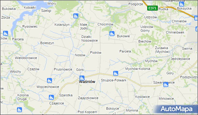 mapa Śnieżkowice, Śnieżkowice na mapie Targeo