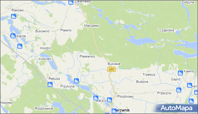 mapa Sojec, Sojec na mapie Targeo