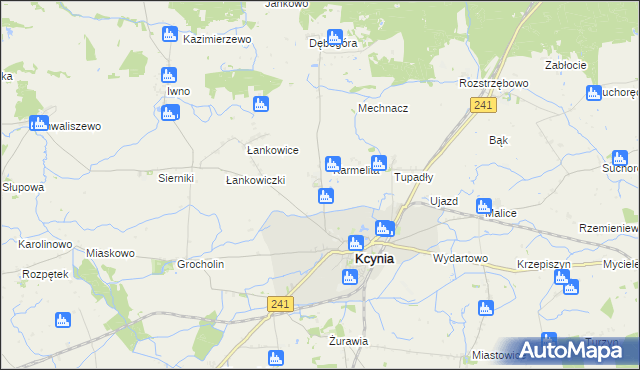 mapa Stalówka, Stalówka na mapie Targeo