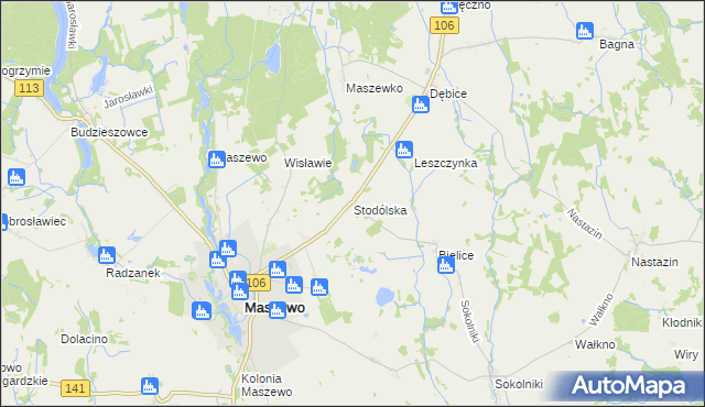 mapa Stodólska, Stodólska na mapie Targeo