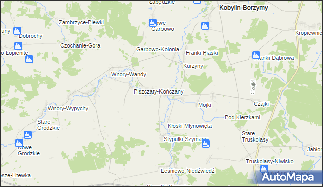 mapa Stypułki-Święchy, Stypułki-Święchy na mapie Targeo