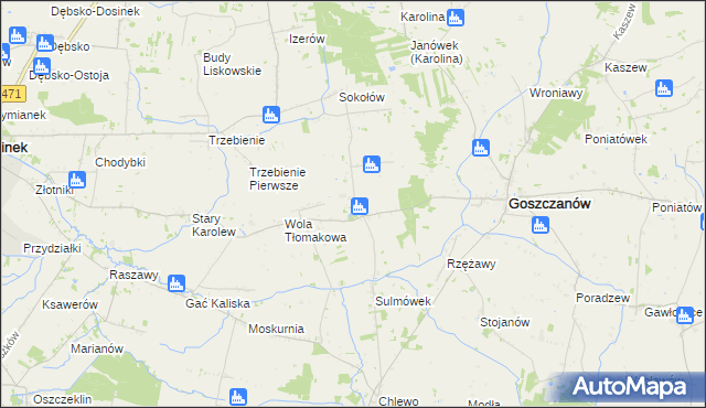 mapa Sulmów, Sulmów na mapie Targeo