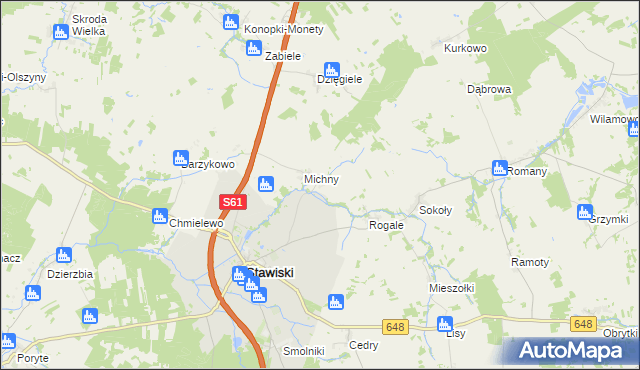 mapa Tafiły, Tafiły na mapie Targeo