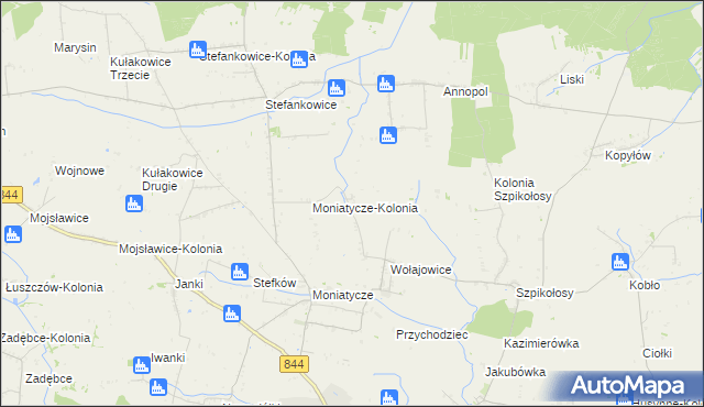 mapa Turkołówka, Turkołówka na mapie Targeo