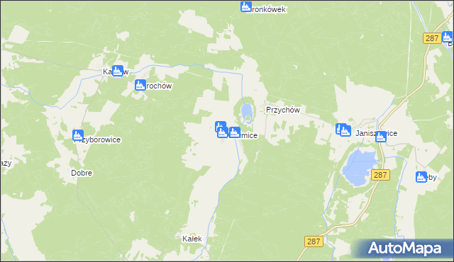 mapa Wełmice, Wełmice na mapie Targeo