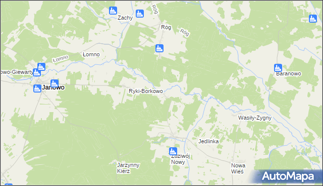 mapa Wólka Zdziwójska, Wólka Zdziwójska na mapie Targeo