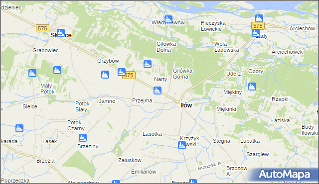 mapa Wołyńskie, Wołyńskie na mapie Targeo