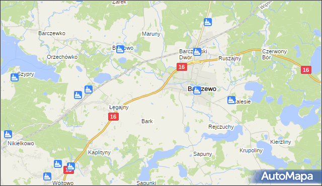 mapa Wrócikowo, Wrócikowo na mapie Targeo