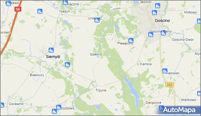 mapa Wszemierzyce, Wszemierzyce na mapie Targeo