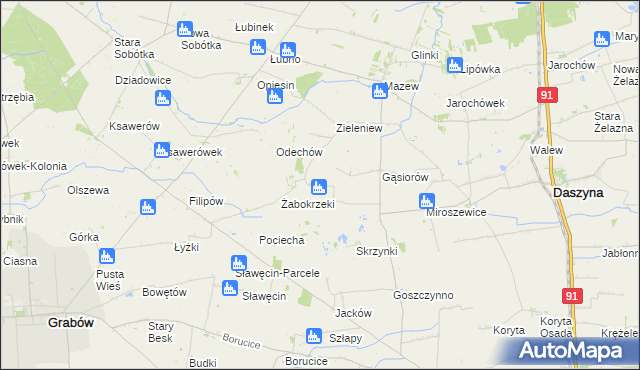 mapa Zagróbki, Zagróbki na mapie Targeo