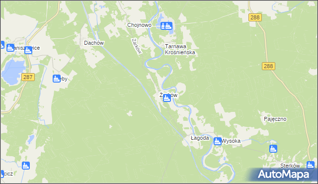 mapa Żarków, Żarków na mapie Targeo