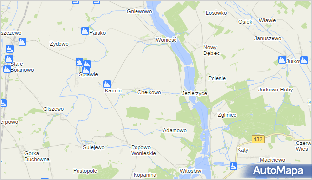 mapa Zygmuntowo gmina Śmigiel, Zygmuntowo gmina Śmigiel na mapie Targeo