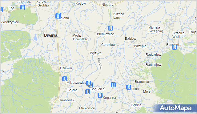 mapa Bessów, Bessów na mapie Targeo