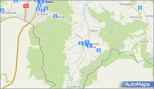 mapa Błażejów, Błażejów na mapie Targeo