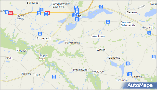 mapa Bogdanki gmina Łasin, Bogdanki gmina Łasin na mapie Targeo