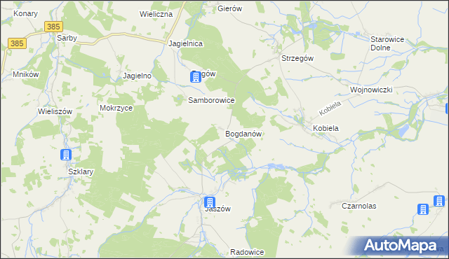 mapa Bogdanów gmina Grodków, Bogdanów gmina Grodków na mapie Targeo