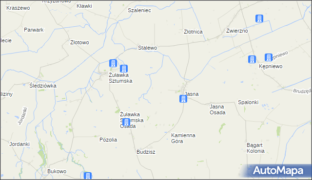 mapa Chartowo gmina Dzierzgoń, Chartowo gmina Dzierzgoń na mapie Targeo