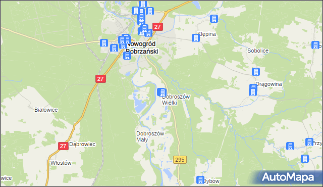 mapa Dobroszów Wielki, Dobroszów Wielki na mapie Targeo