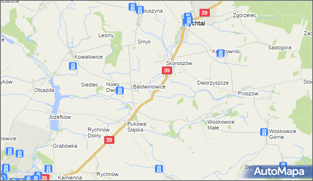 mapa Igłowice gmina Namysłów, Igłowice gmina Namysłów na mapie Targeo