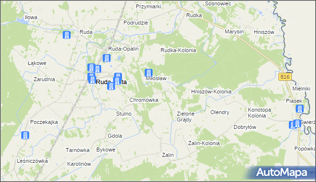 mapa Jazików, Jazików na mapie Targeo