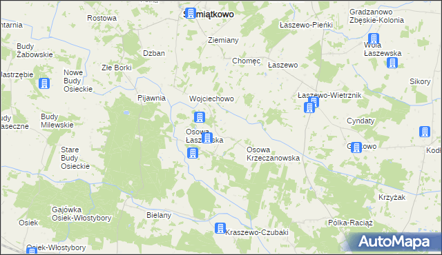 mapa Julianowo gmina Siemiątkowo, Julianowo gmina Siemiątkowo na mapie Targeo