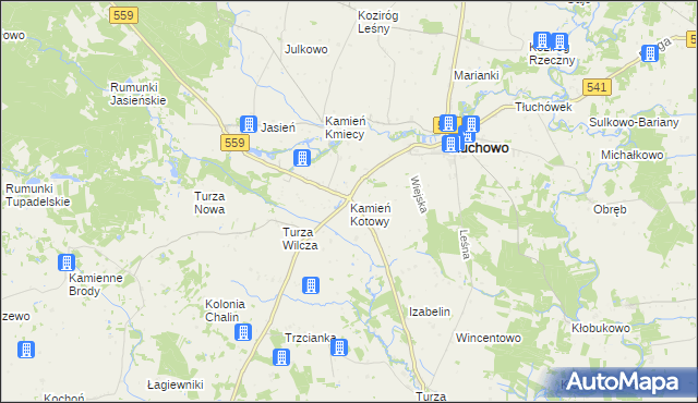 mapa Kamień Kotowy, Kamień Kotowy na mapie Targeo