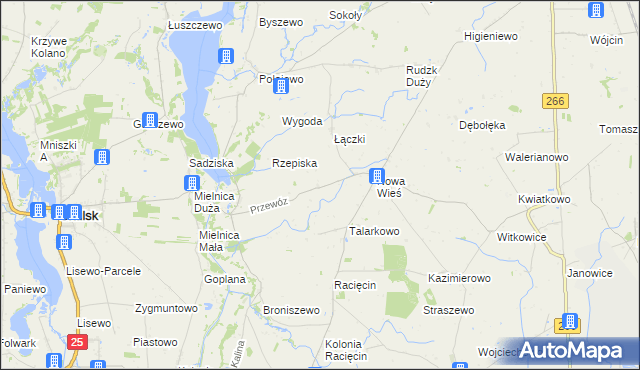 mapa Katarzyna gmina Piotrków Kujawski, Katarzyna gmina Piotrków Kujawski na mapie Targeo