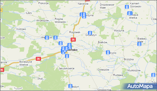 mapa Kleszczowice, Kleszczowice na mapie Targeo