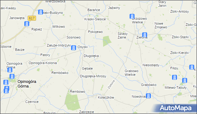 mapa Klonowo gmina Opinogóra Górna, Klonowo gmina Opinogóra Górna na mapie Targeo