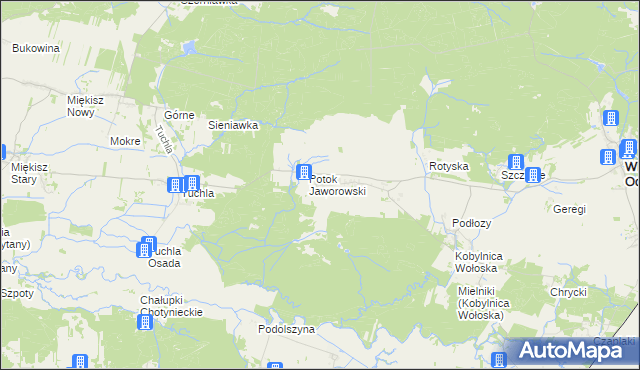 mapa Kobylnica Ruska, Kobylnica Ruska na mapie Targeo