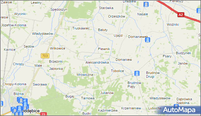 mapa Krasnołany, Krasnołany na mapie Targeo