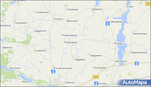 mapa Latalice, Latalice na mapie Targeo