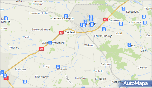 mapa Łempino, Łempino na mapie Targeo