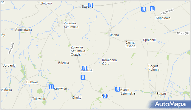 mapa Lisi Las, Lisi Las na mapie Targeo