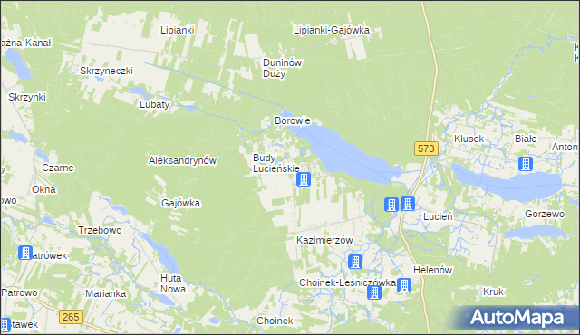 mapa Miałkówek, Miałkówek na mapie Targeo