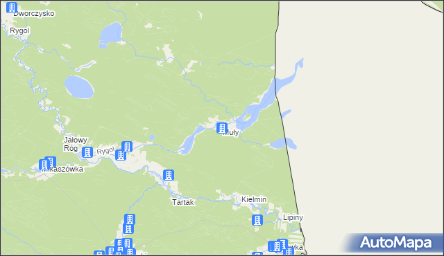 mapa Muły, Muły na mapie Targeo