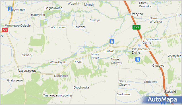 mapa Nowy Krysk, Nowy Krysk na mapie Targeo