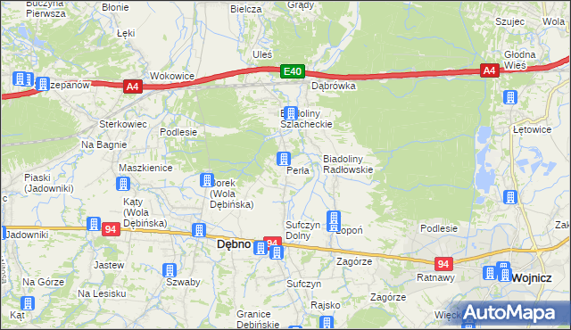 mapa Perła, Perła na mapie Targeo