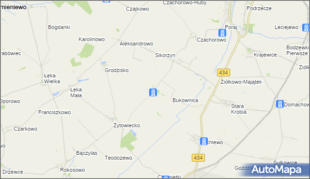 mapa Pijanowice, Pijanowice na mapie Targeo