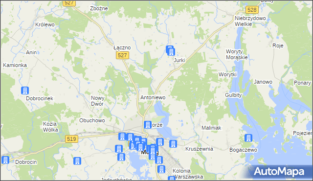 mapa Plebania Wólka, Plebania Wólka na mapie Targeo