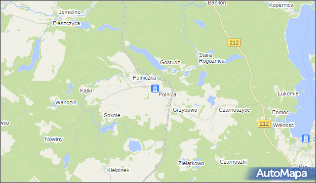 mapa Polnica, Polnica na mapie Targeo