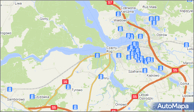 mapa Przylądek, Przylądek na mapie Targeo