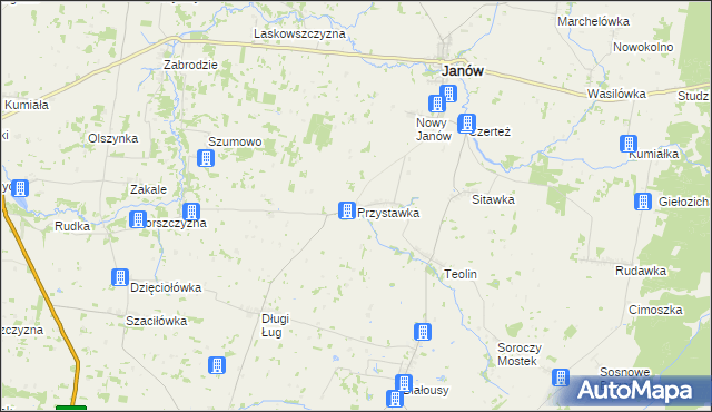 mapa Przystawka, Przystawka na mapie Targeo