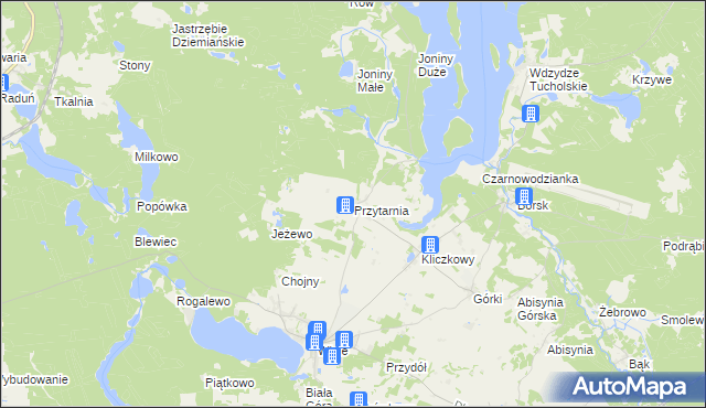 mapa Przytarnia, Przytarnia na mapie Targeo