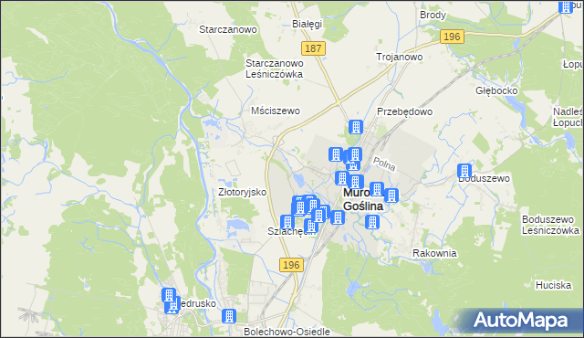 mapa Raduszyn, Raduszyn na mapie Targeo