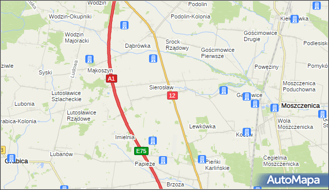 mapa Rękoraj, Rękoraj na mapie Targeo